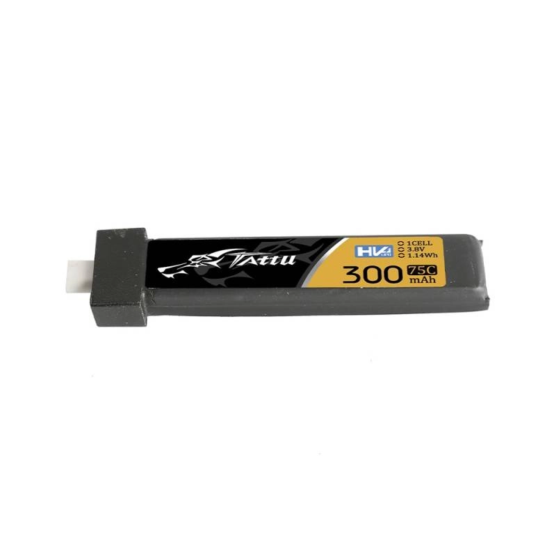 E-shop Tattu Akumulátor LiPo 300mAh 3.8V 75C 1S1P HV BT2.0.5 5ks