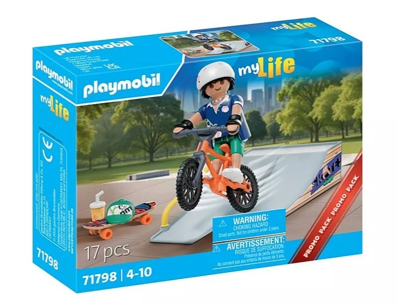 Playmobil 71798 Skateboard s rampou