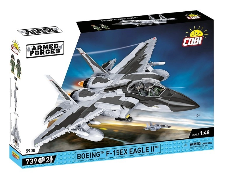 E-shop COBI 5900 Armed Forces Americké taktické stíhacie lietadlo Boeing F-15EX Eagle II 1:48