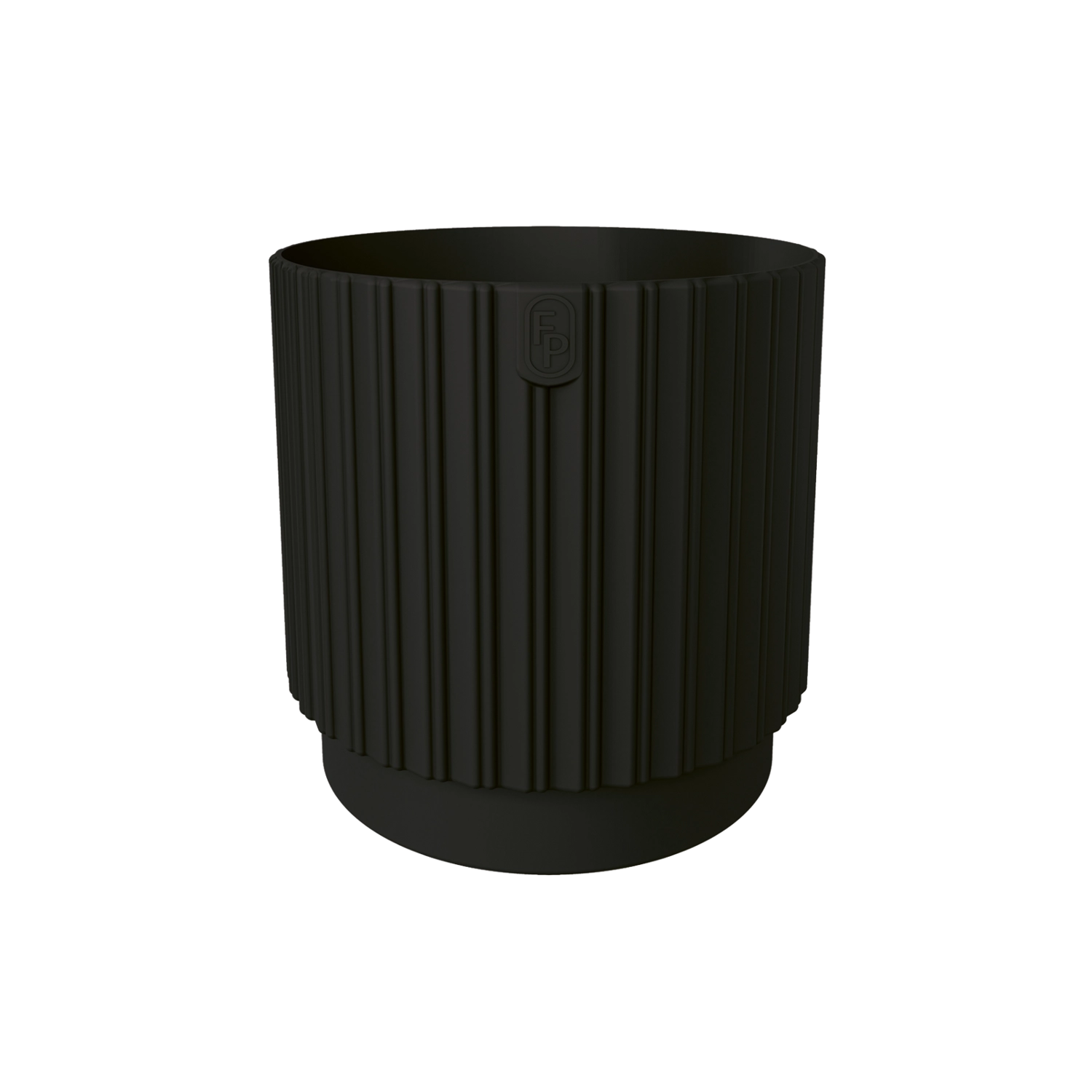 E-shop Kvetináč MIKA Cyli Petit ECO Recycled 14 cm – čierny