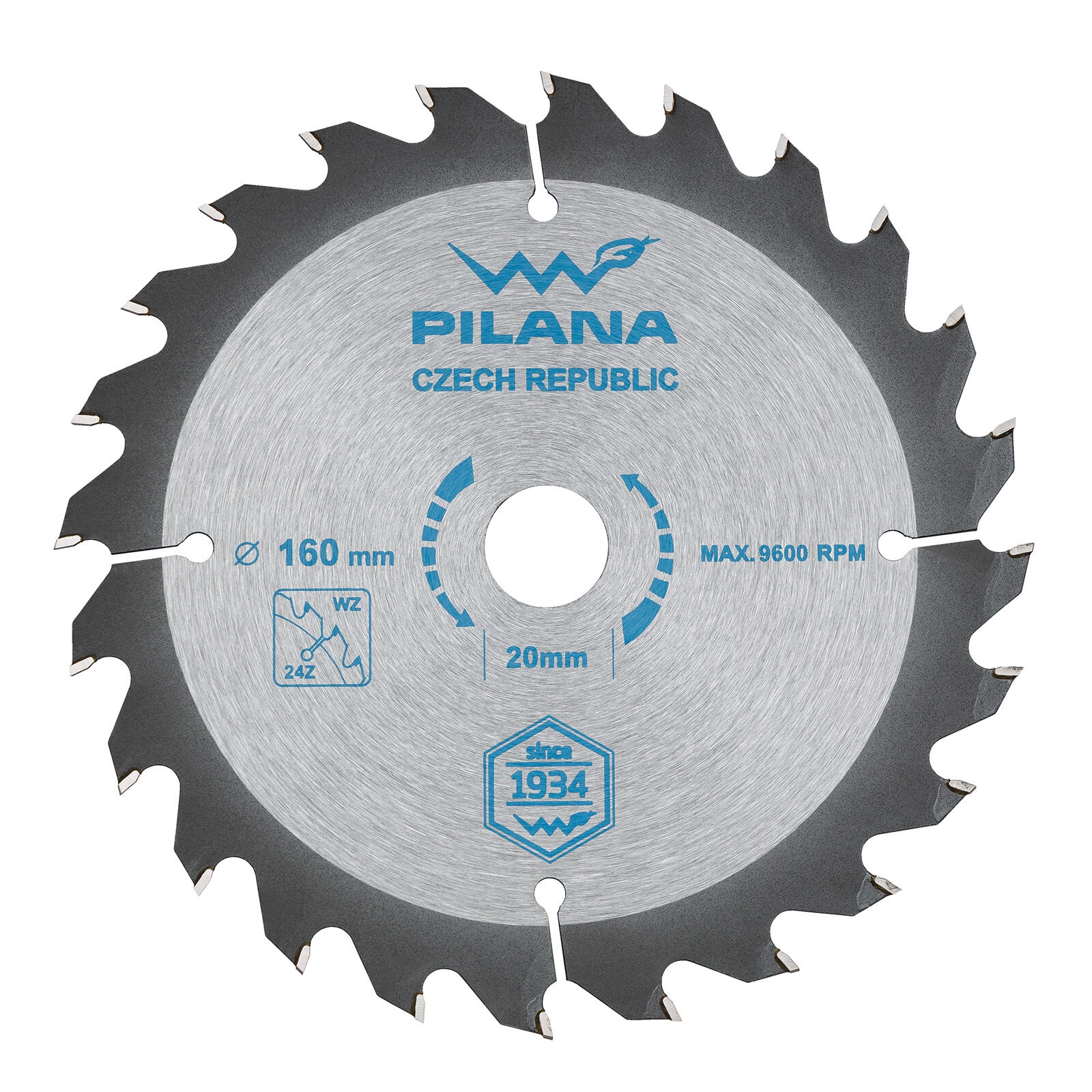 E-shop Pílový kotúč PILANA SK 160 × 2,0 × 20, 24 zubov