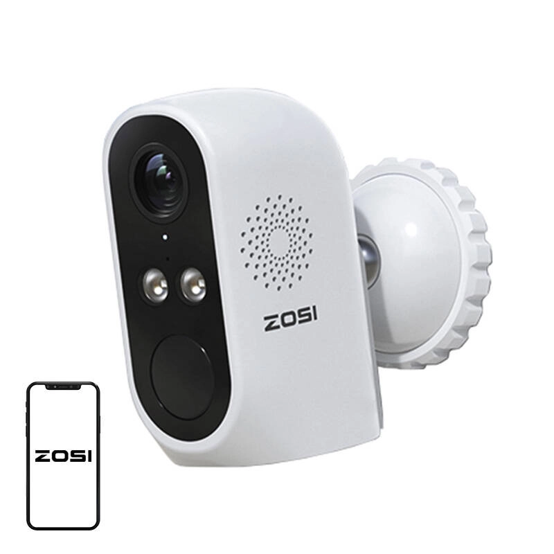 ZOSI vonkajšia wifi kamera so solárnym panelom 3 MP, IP66