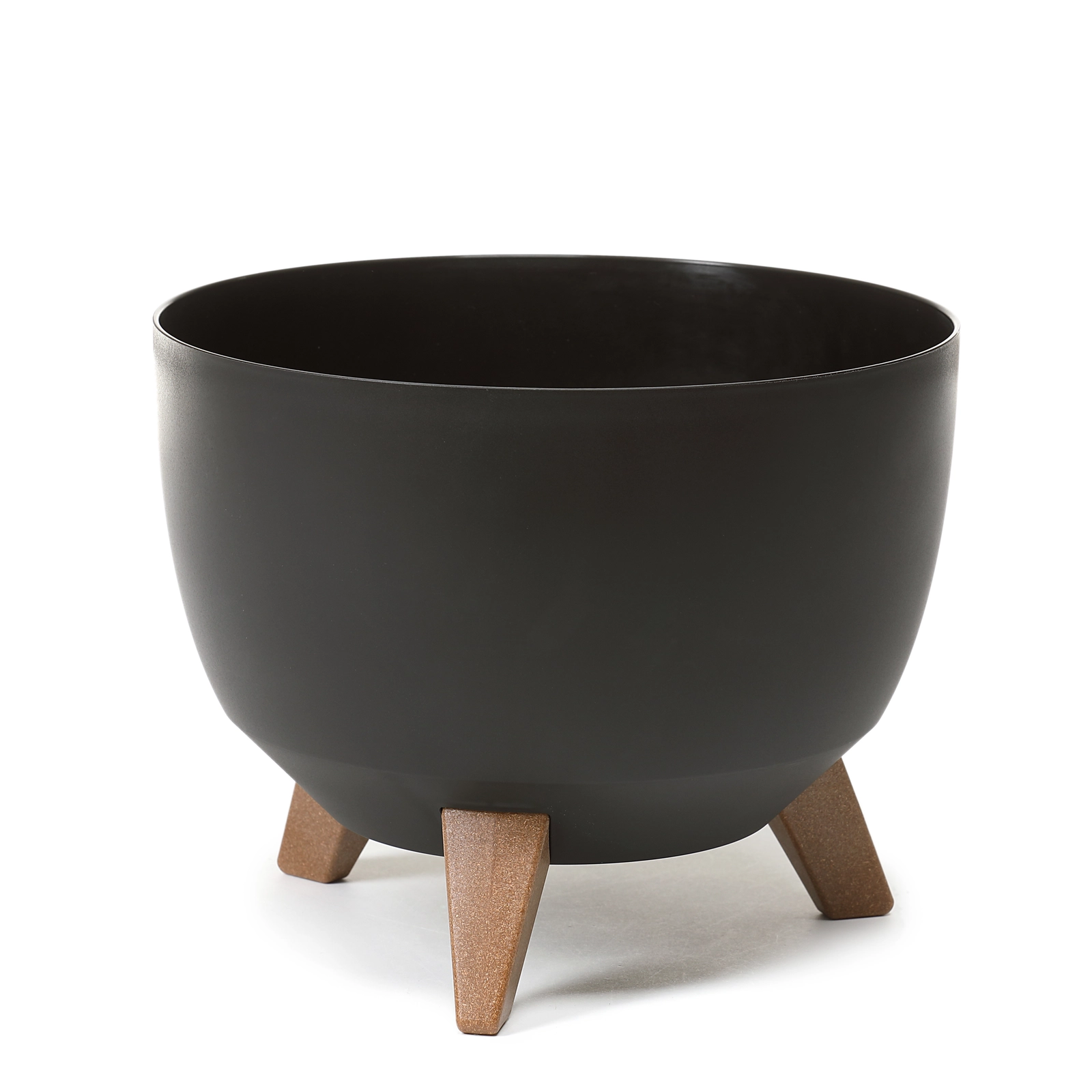 E-shop Kvetináč na nožičkách ROMA 33 cm, čierny
