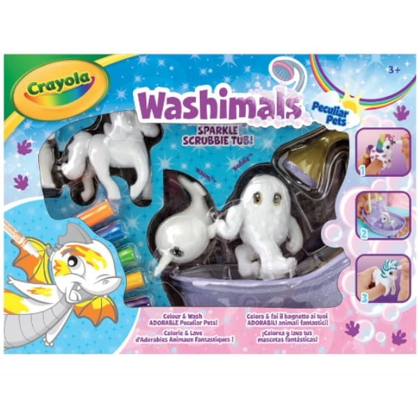 E-shop Crayola Washimals Pohádková zvířátka k vybarvování