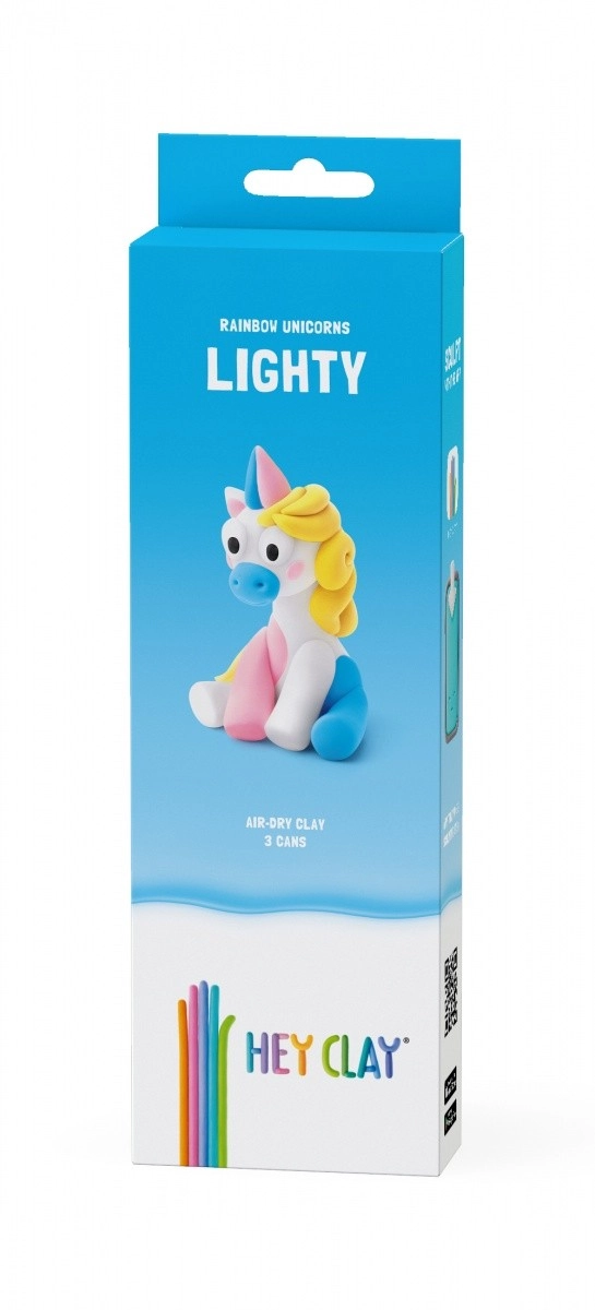 Modelovacia hmota Hey Clay Jednorožci 3 balenie, Lighty