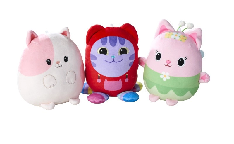 E-shop Plyšová hračka Gábin mačací domček squishy 20 cm
