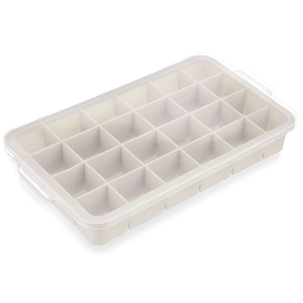 Silikónová forma na ľad s vekom, béžová 22,5 × 13 × 3 cm