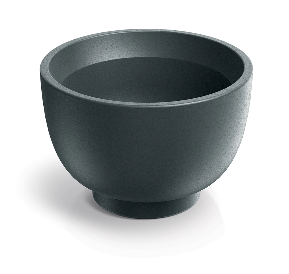 E-shop Prosperplast Kvetináč Vivos Round 40 cm grafit