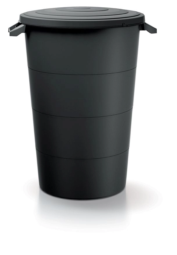 E-shop Prosperplast Sud na vodu s úchytmi SMOOTH antracit 160 l