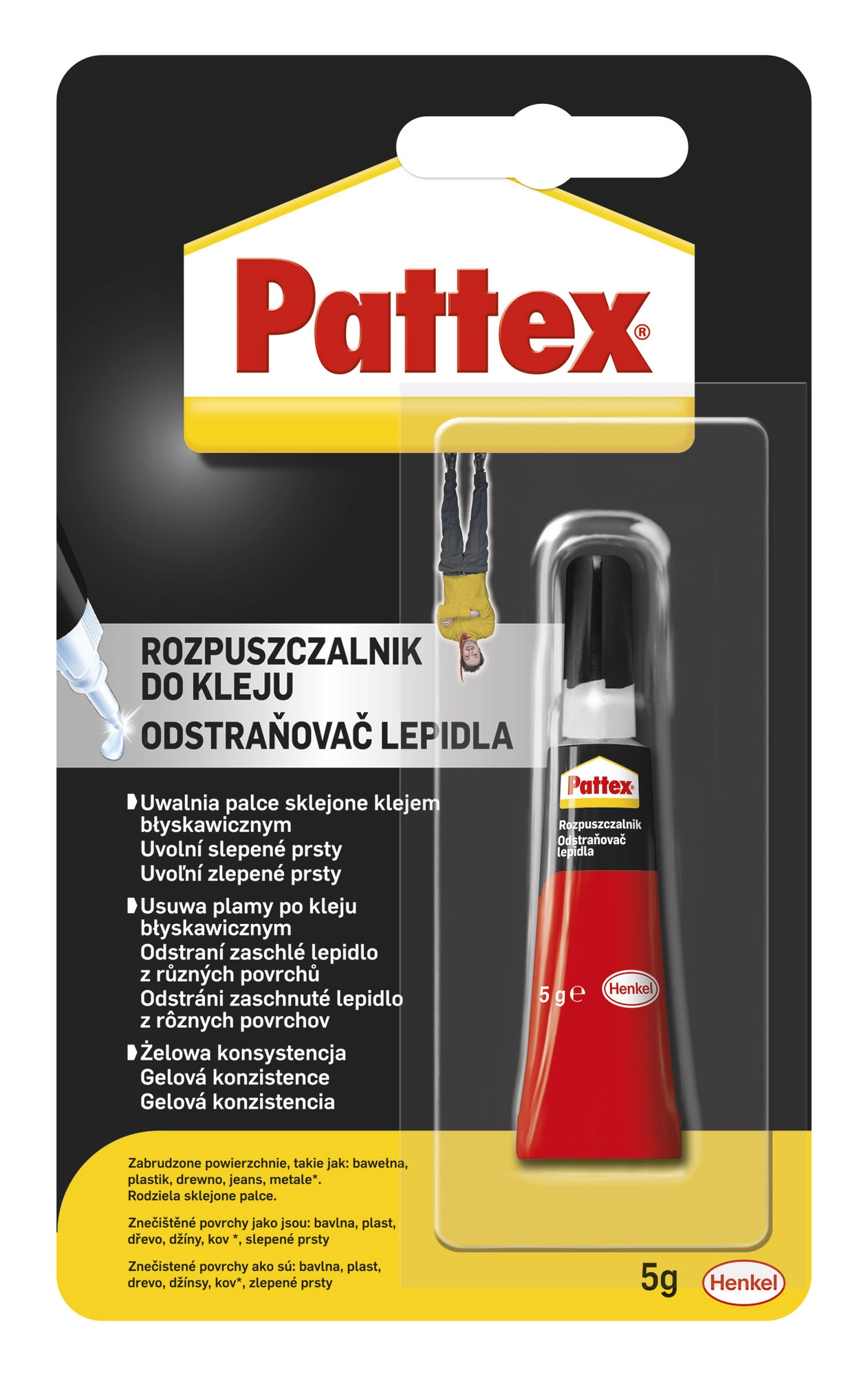 E-shop PATTEX odstraňovač sekundového lepidla 5 g