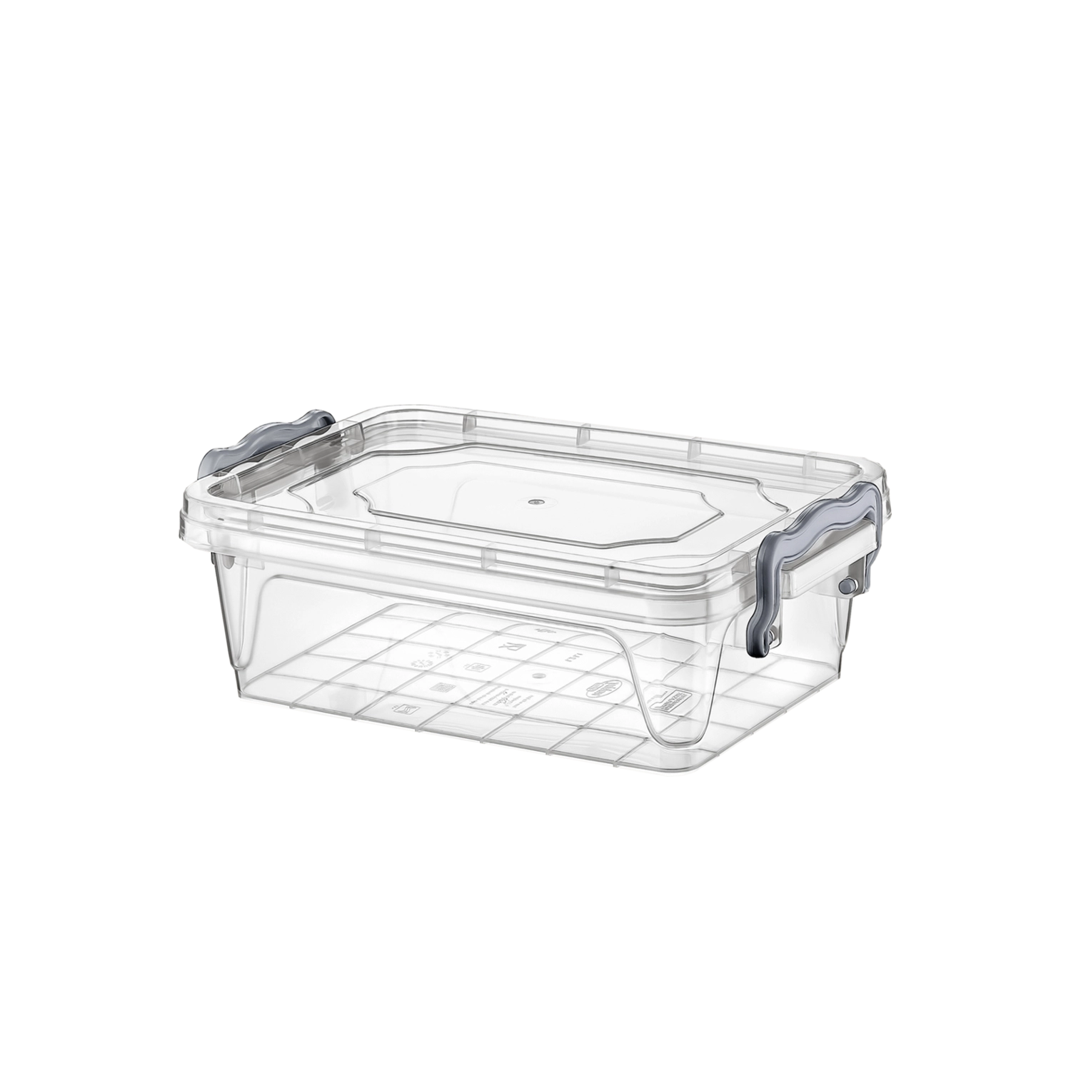 E-shop Plastový kontajner Multi Box 1,2 l s vekom a klipmi