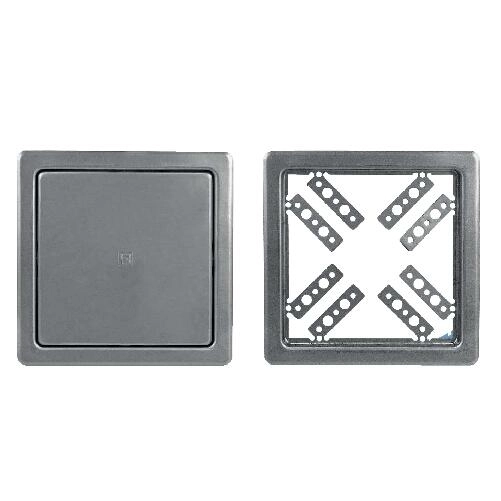 Haco NVD 300 x 300 mm nerezové krycie vaňové dvierka