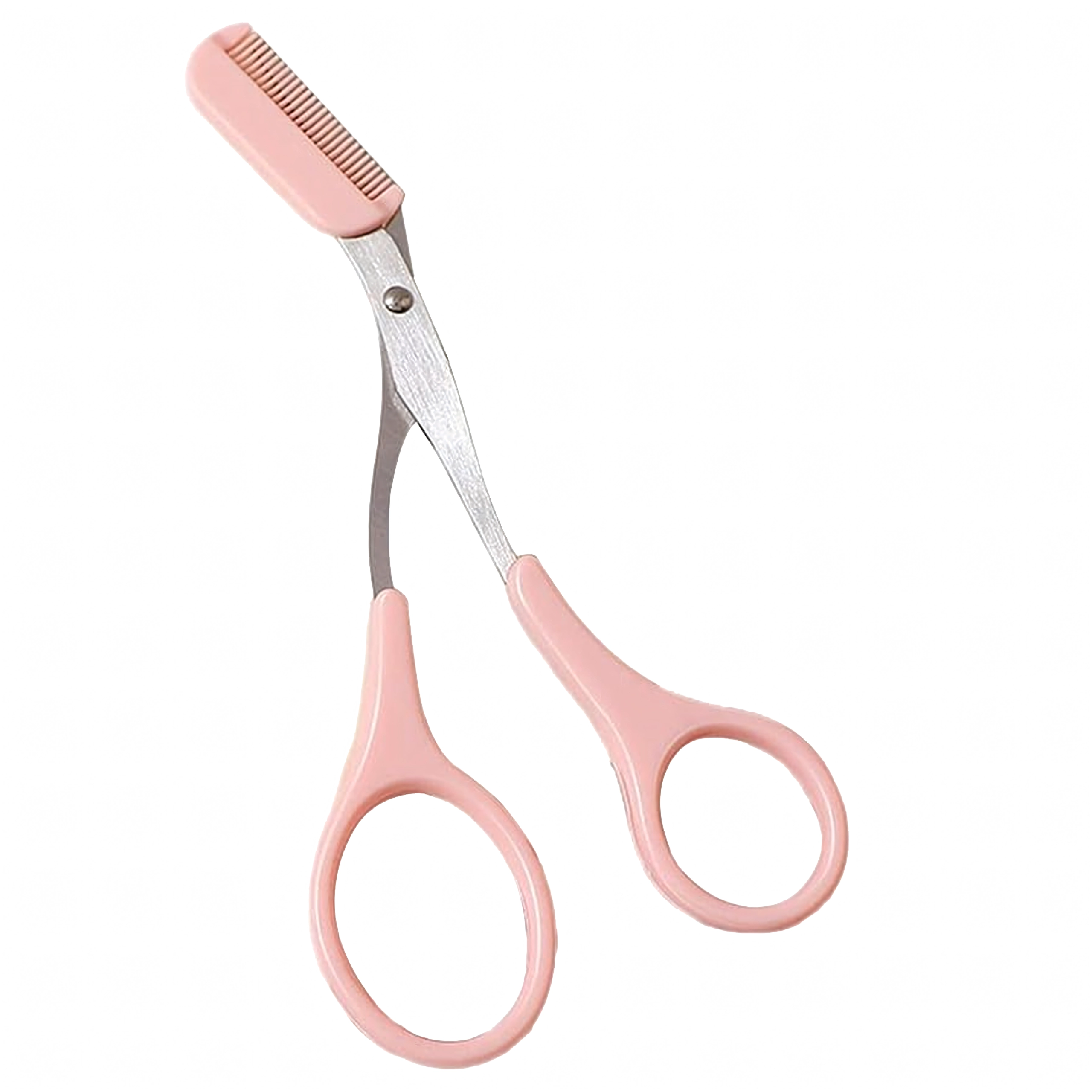 Nožnice na úpravu obočia s hrebeňom 12,5 cm