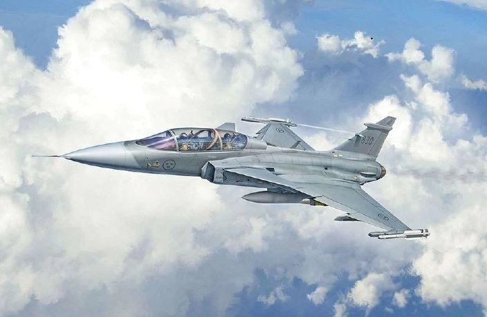Plastikový model JAS-39D Gripen Twin Seater