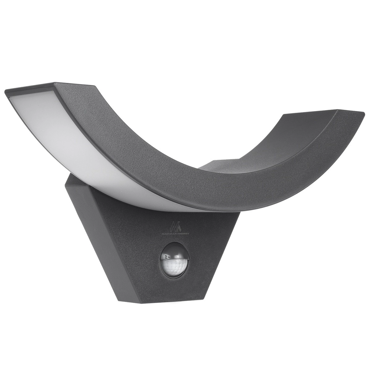 Vonkajšie LED nástenné svietidlo so senzorom pohybu MACLEAN ENERGY