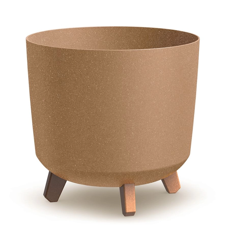 E-shop PROSPERPLAST Kvetináč GRACIA TUBUS ECO WOOD naturo 29,8cm