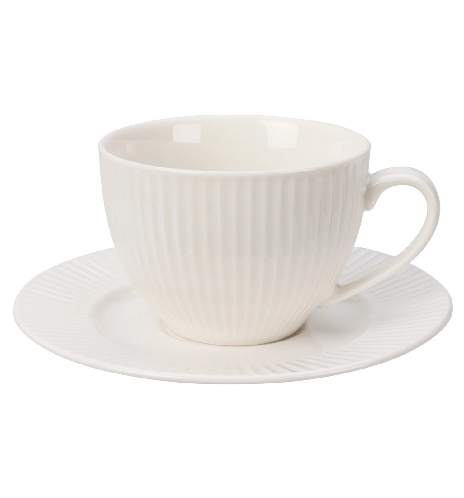 Porcelánový šálka s podšálkou 240 ml z New Bone China