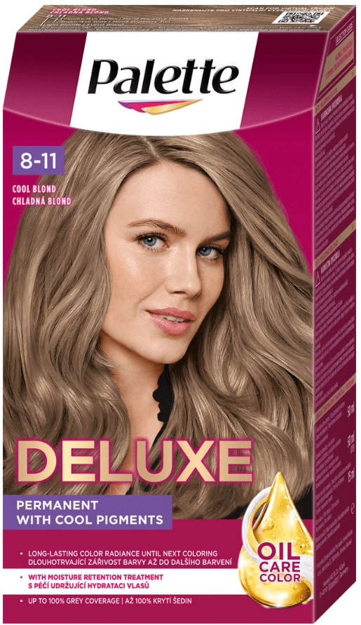E-shop Schwarzkopf Palette Deluxe 8-11 chladná blond