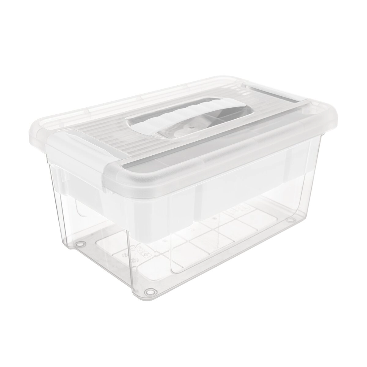 E-shop Box Multi Stormax obdĺžnikový 5 l s vložkou, biely