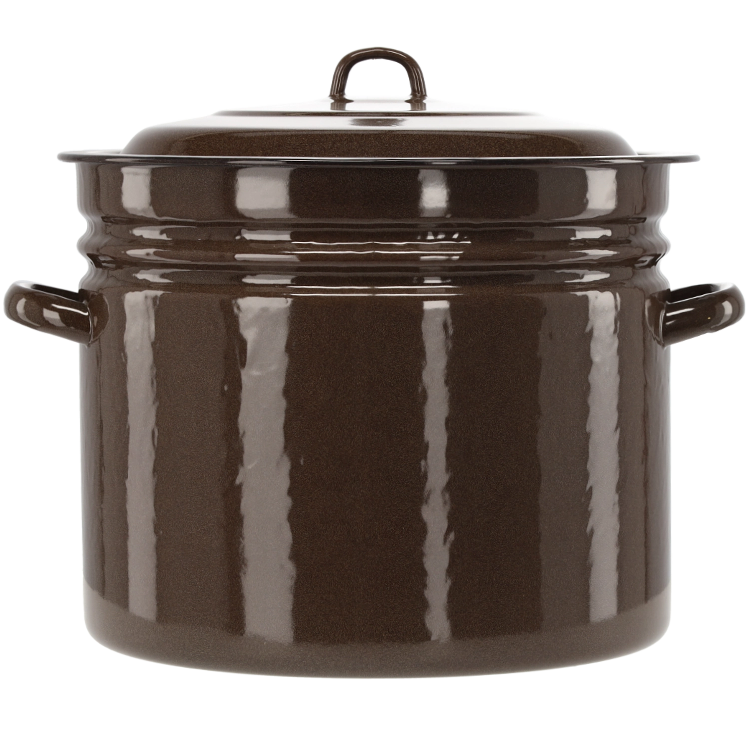 E-shop CHOMIK SMALTOVANÝ HRNIEC ROVNÝ 40 L 40 CM HNEDÝ Z/P 3615