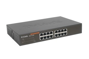 Prepínač D-Link 16portový 10/100/1000 Mbps