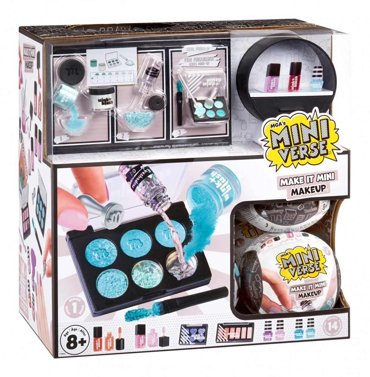Miniverse Make It Mini Makeup – displej 15 ks