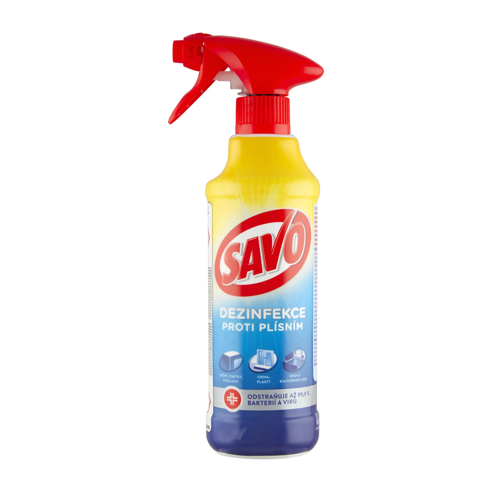 Savo sprej proti plesniam 500 ml s rozprašovačom