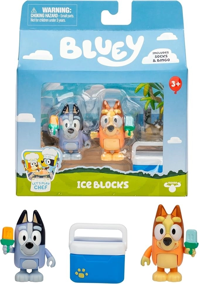 E-shop Bluey – sada figúrok 2‑pack Zmrzlina