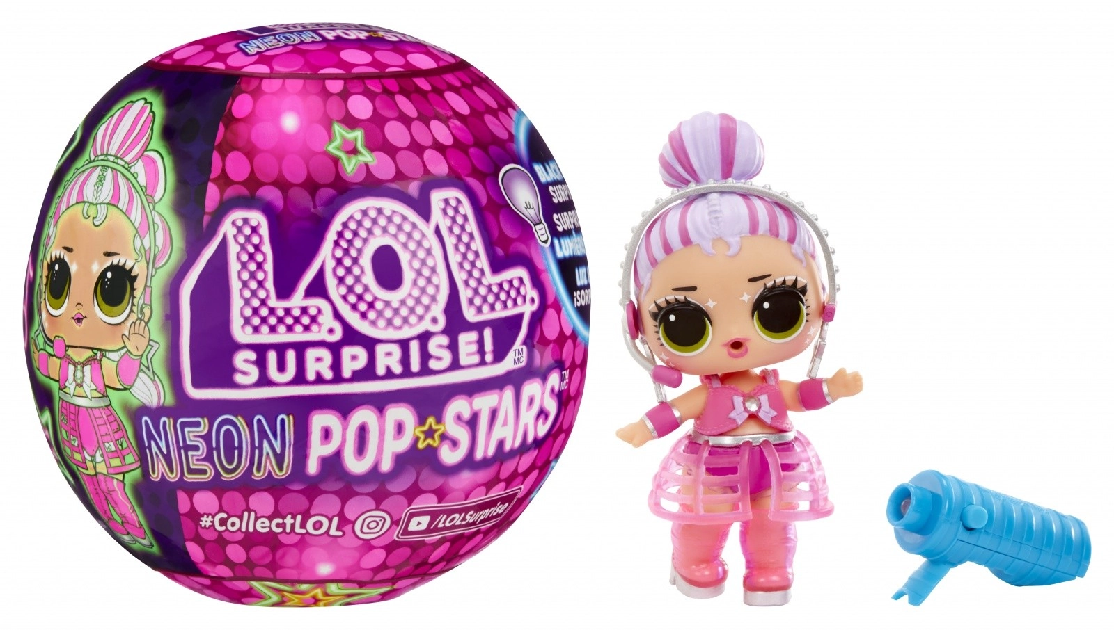 L.O.L. Surprise Neon Pop Stars – displej 12 ks