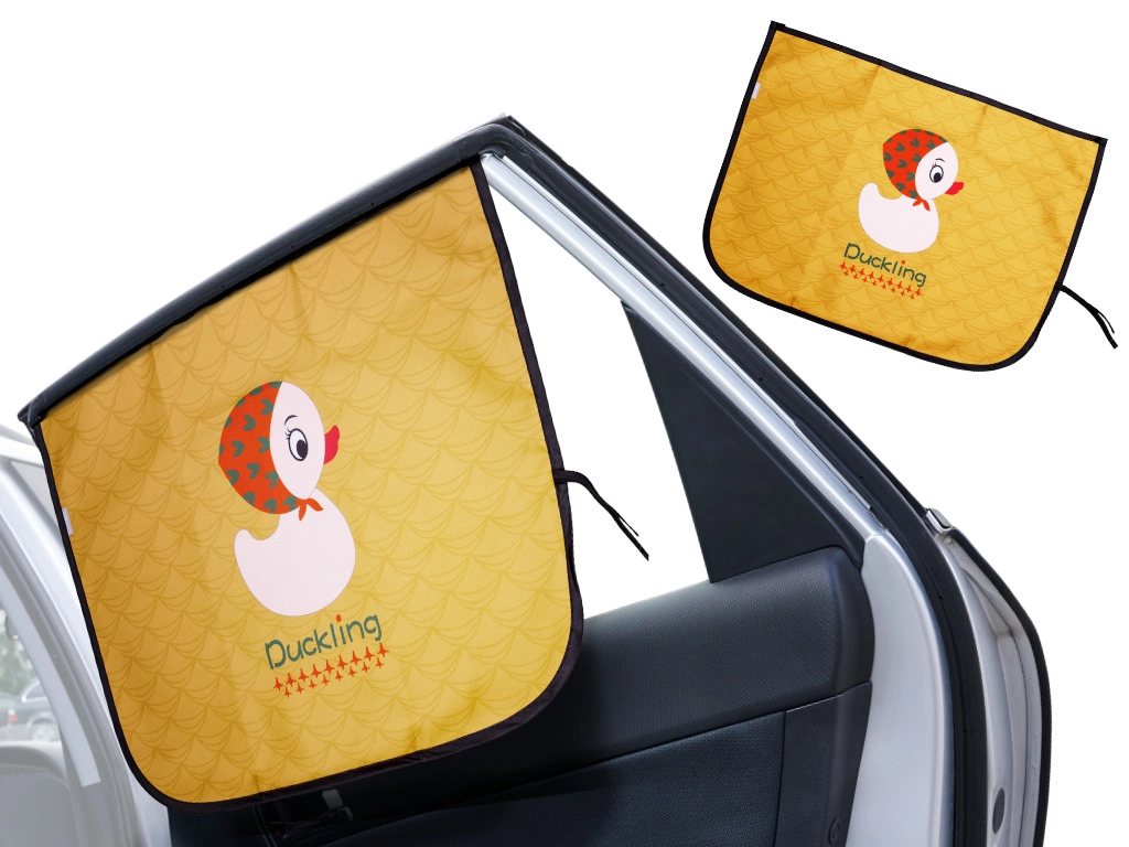 E-shop 6192 DR Magnetická clona do auta Žltá