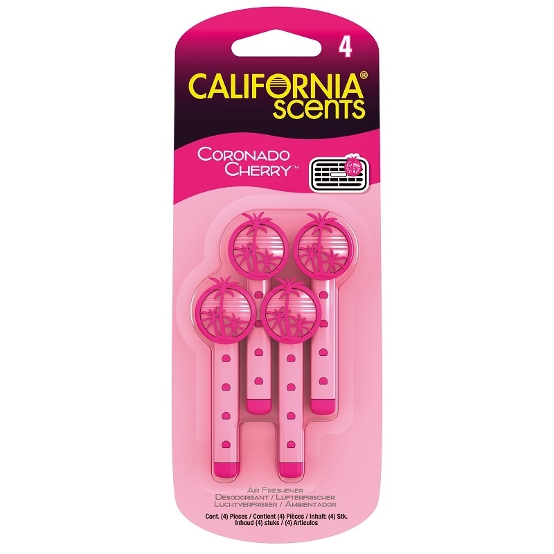 E-shop California Scents Vent Stick Coronado Cherry 4 ks