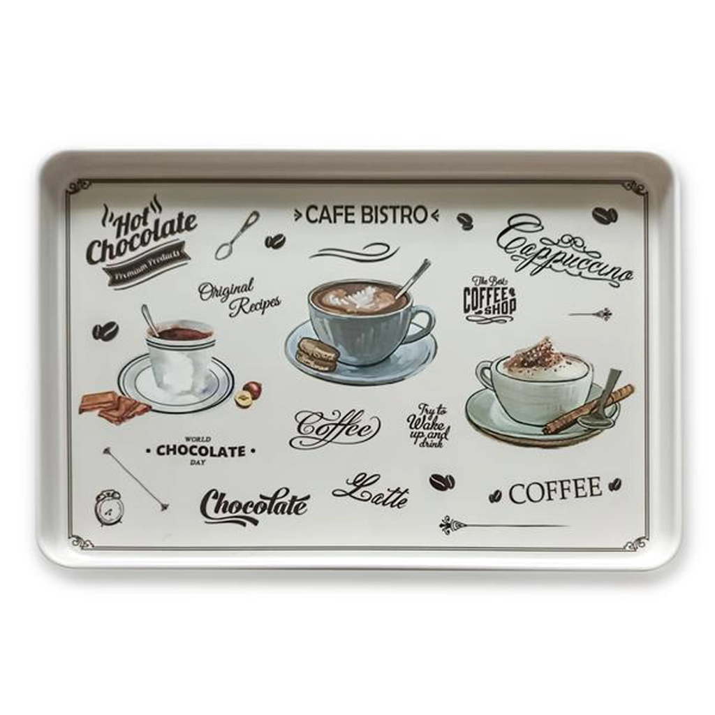 Servírovací podnos CAFE BISTRO obdĺžnikový 40,4 × 27,2 cm
