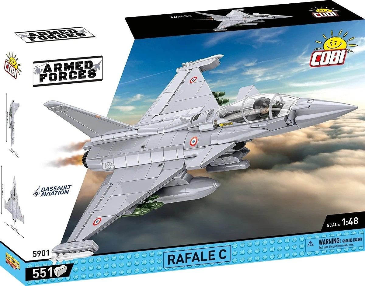E-shop Cobi 5901 Armed Forces Dessault Rafale C, 1:48, 538 k