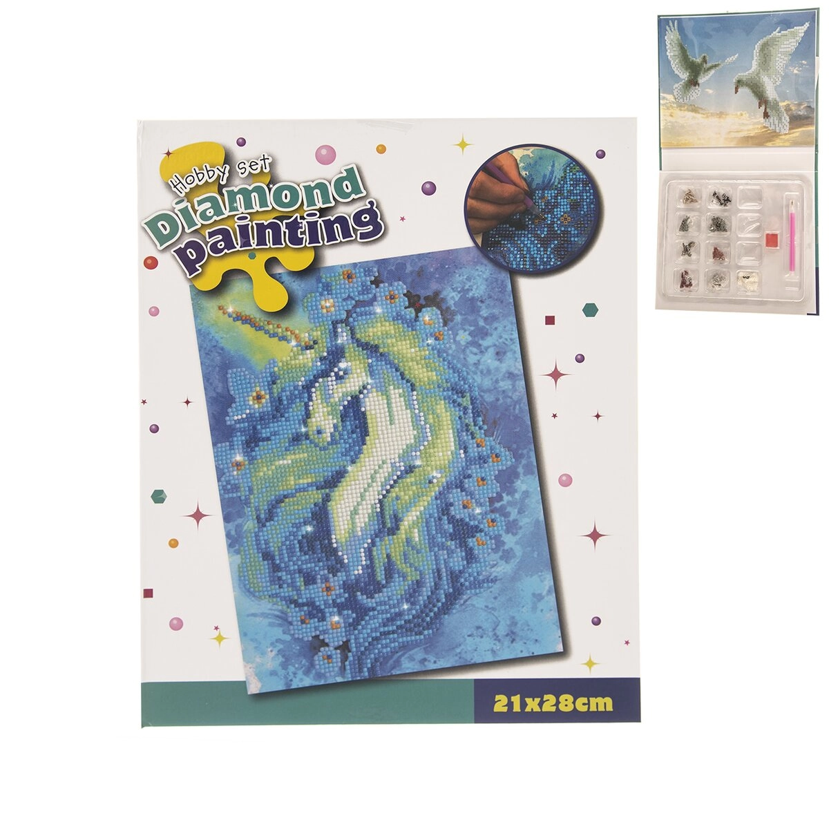 E-shop Kreatívna sada diamantového maľovania (2 varianty motívu)
