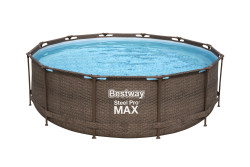 E-shop Bestway Steel Pro Max Rattan 3,66 x 1 m 56709