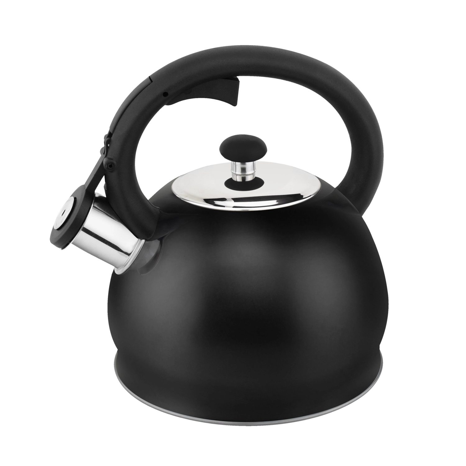 Čajník z nehrdzavejúcej ocele 1,8 l v matnej čiernej