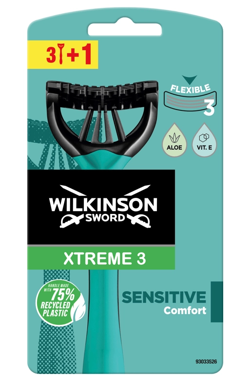 E-shop Wilkinson Sword Xtreme 3 Sensitive Comfort 4 ks