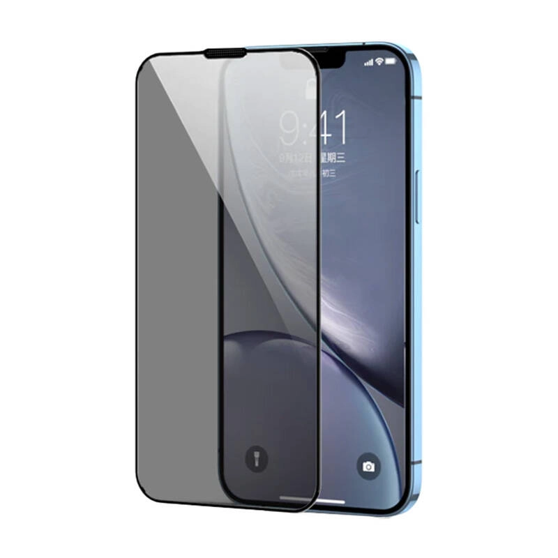 E-shop Tvrdené sklo s čiernym okrajom pre iPhone 15 Pro