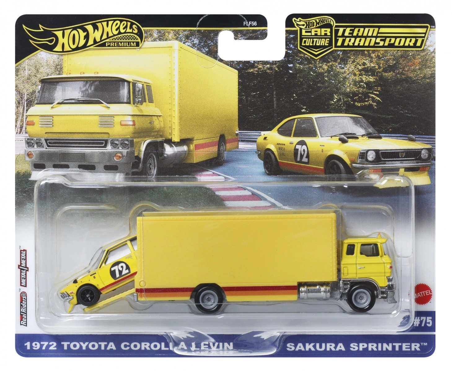 E-shop Mattel Hot Wheels Premium Car Culture Team Transport Porsche 962 Sakura Sprinter