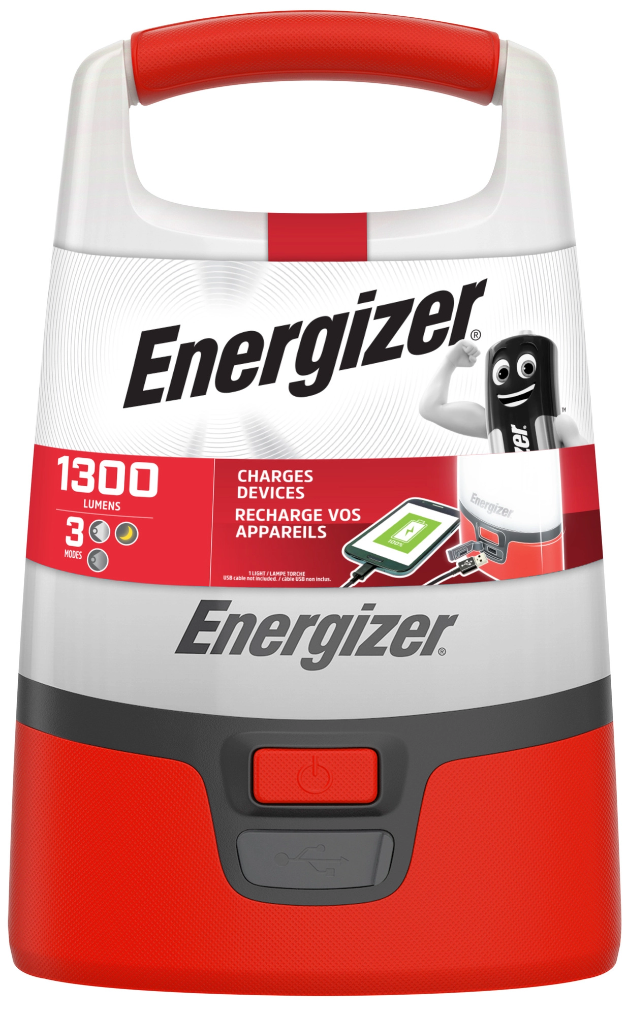 Energizer USB kempingový lampáš 1300 lm