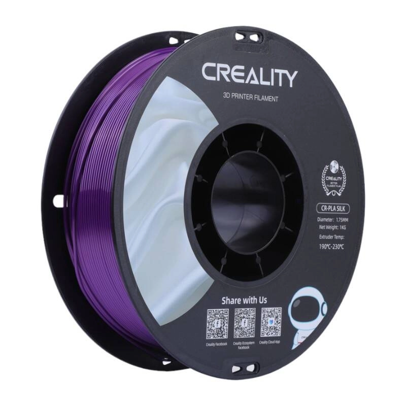 E-shop Pla filament creality cr-silk fialový 1,75 mm