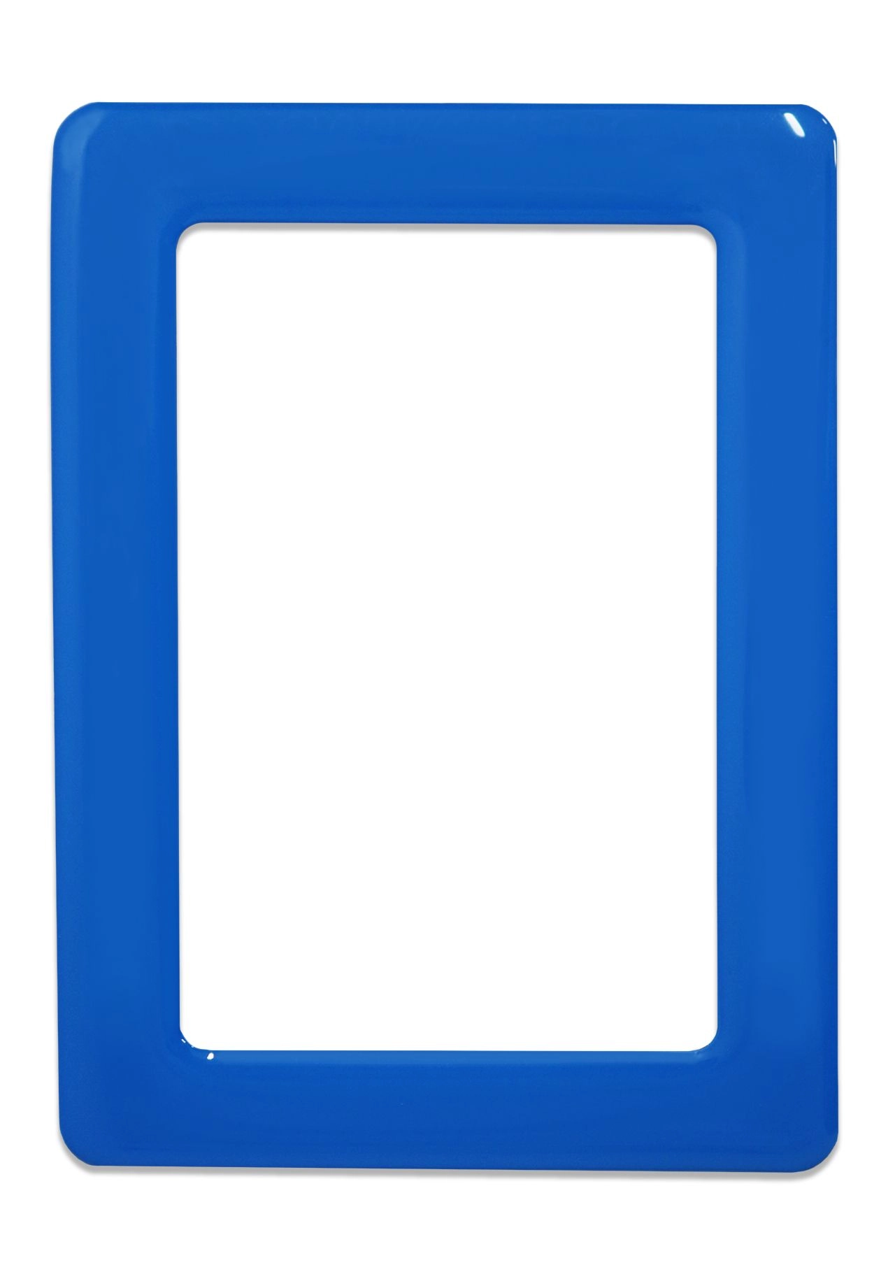 E-shop Magnetický samolepiaci rámik modrý 12,3x8,1 cm