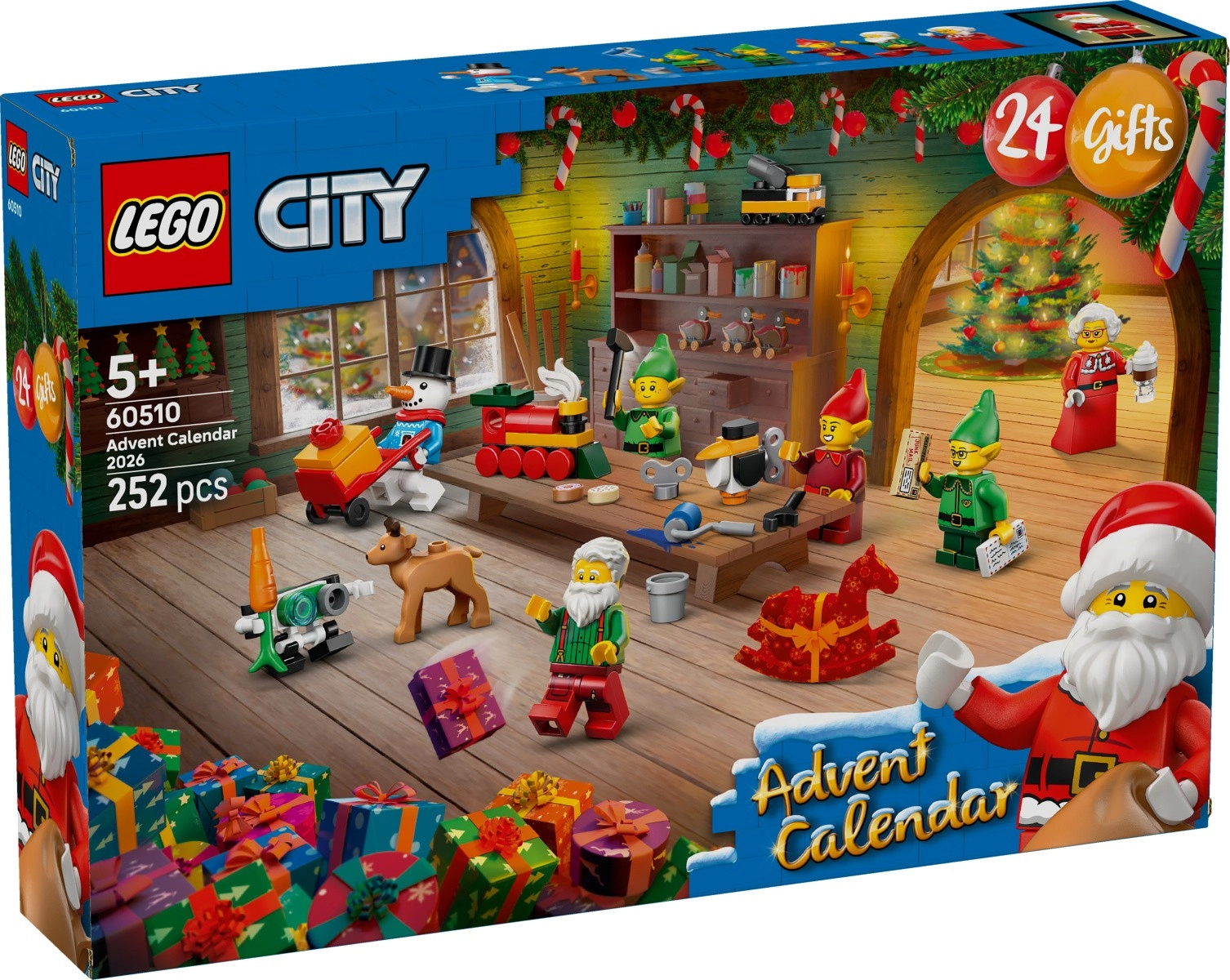 LEGO City adventný kalendár 2026 (60510)