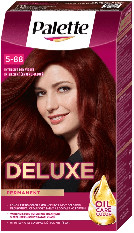E-shop Schwarzkopf Palette Deluxe 5-88 intenzívna červenofialová