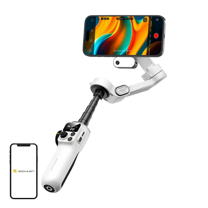E-shop AOCHUAN Stabilizátor P2 s AI senzorem (bílý)