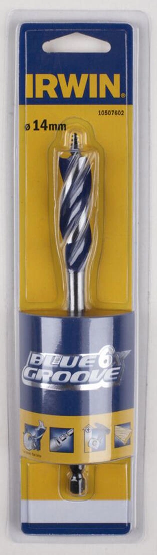 E-shop Vrták do dreva BLUE GROOVE 6 × 14 mm IRWIN