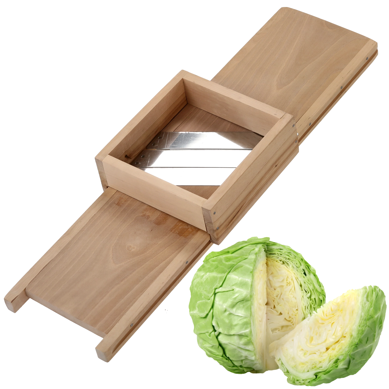 E-shop strúhadlo na kapustu 80x20cm, 3 nože, s bežcom veľké