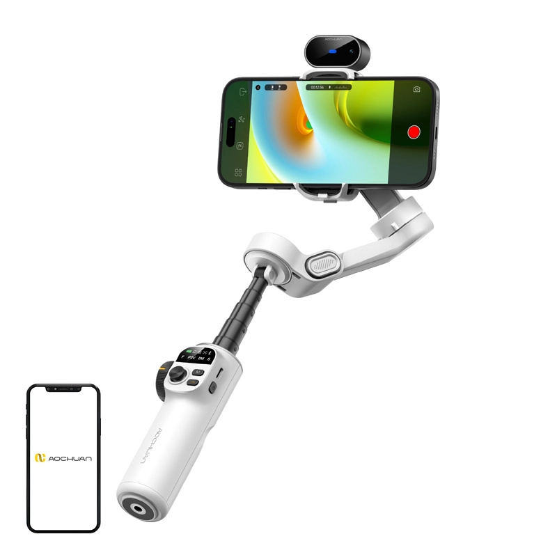 E-shop AOCHUAN Stabilizátor X2 s AI senzorem (bílý)