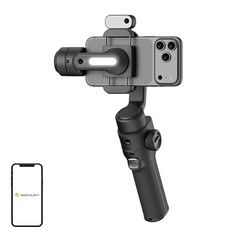 E-shop AOCHUAN Stabilizátor S3 s AI senzorem (černý)