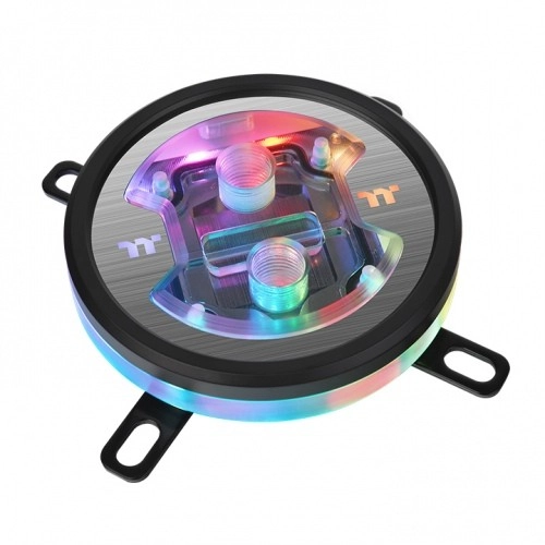 Vodný blok CPU Thermaltake Pacific W7 Plus Transparentný RGB s podporou softvérového riadenia